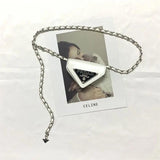 PU Women Waist Pack Fanny Belt Bag Phone Chain Bags For Lady