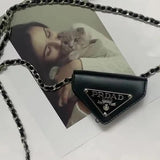 PU Women Waist Pack Fanny Belt Bag Phone Chain Bags For Lady