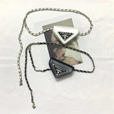PU Women Waist Pack Fanny Belt Bag Phone Chain Bags For Lady
