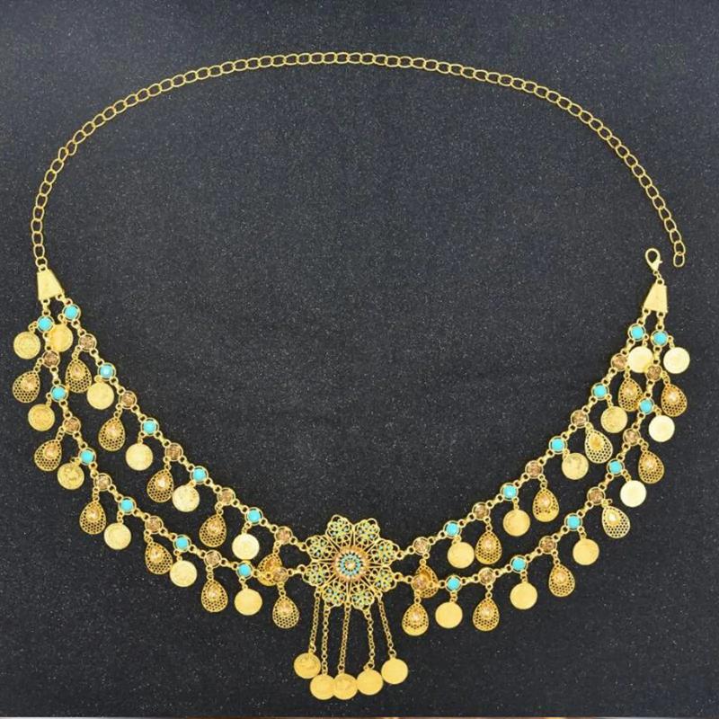 Boho Belly Dance Waist Chain Tassel Body Jewelry