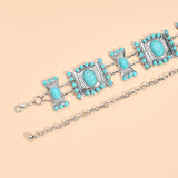Turquoise Decor Chain Belt for Women