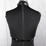 Goth Body Harness Chain Bra Top Chest Waist Belt