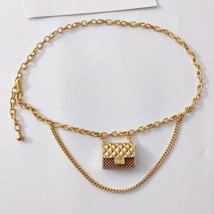 Tassel Chain Belts High Quality Metal Belt Adjustable Waistband