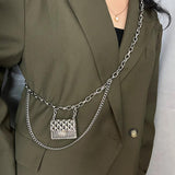 Tassel Chain Belts High Quality Metal Belt Adjustable Waistband