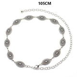 Geometric Skinny Conchos Chain Belts for Women