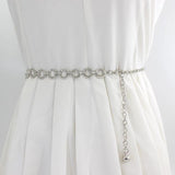 Metal Waist Chain Adjustable Body Link Belts Sexy Thin Waist Belt