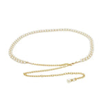 Pearl Waist Chain Women's Fashion Dress Belt