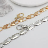 Metal Silver Waist Chain Belt for Dress Shirts