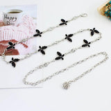 Butterfly Metal Chain Belt Women Slim Body Waist Chain Female Long Adjustable