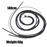 Women Leather Elasticity Chains Rubber Accessories Belts