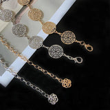 Retro Silver Carved Hollow Out Chain Long Belts for Women