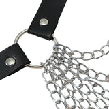 Layered Leather Belt Chains Body Harness Sexy Waist Strap