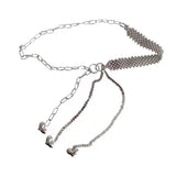 Silver Women Waist Chain Spice Girls Decorative Necklace