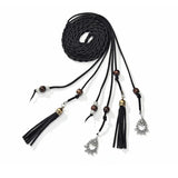 Hand-woven Belt for Women Tassel Pendant Knotted Waist Chain