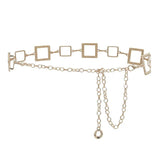 Metal Chain Decorative Jeans Waist Belt for Women