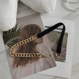 Slim Fit Chain Belt Trouser Dress Belts Metal Waistband