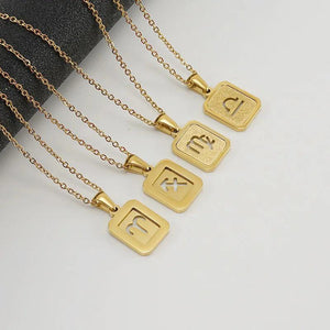 Vintage Constellations Pattern Stainless Steel Necklace