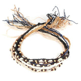 Woven Shell Beads Belt Decorative Beach Wind Waist Chain Pendant