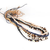 Woven Shell Beads Belt Decorative Beach Wind Waist Chain Pendant