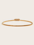 Rose Flower Buckle Head Waist Chain for Women