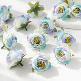 100Pcs Artificial Flowers Wedding Decor Christmas Wreath Headdress