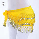 Indian Women Belly Dance Coin Chain Belt