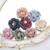 10Pcs Eco-friendly Microfiber Flower Heads DIY Wedding Home Decor