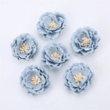 10Pcs Eco-friendly Microfiber Flower Heads DIY Wedding Home Decor