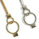 Sweet Double Loop Buckle Metal Elastic Waist Chain For Wedding Belt