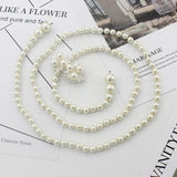 Women's Sweet Bow Dress Pearl Waist Chain Thin Belt