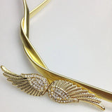 Springy Metal Waist Chain Belt for Women - Rhinestone Waist Belt