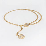 Women's Metal Chain Fringes Hip Waist Belt