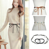 Patterned Rice Beads String Waist Chain Thin Waist Rope