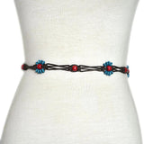 Patterned Rice Beads String Waist Chain Thin Waist Rope