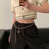 Women's Camellia Waist Chain Versatile Belt