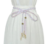Vintage Braided Pearl Tassel Waist Chain Fringed Belt