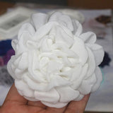 5Pcs Burnt Edge Fabric Flower Blossom DIY Accessories