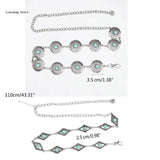 Metal Waist Rope Casual Dress Waist Belt for Women