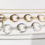 Hip Hop Metal Layered Belt Dress Waist Chain
