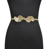 Maple Leaf Buckle Decorative Waist Chain Spring Metal Waist Chain