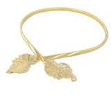 Maple Leaf Buckle Decorative Waist Chain Spring Metal Waist Chain