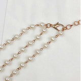 Pearl Women's Waist Chain Belts Thin Belt Fringes Decoration Waistbands