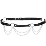 Punk Gothic Chain Decoration Waist Corset Circle Belt Waist Chain