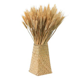 100pcs Wheat Bunch Dried Flower Bouquet Wedding Decor DIY Props