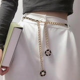 Chain Belt Female Metal Decoration Skirt Thin Waist Chain Accessories Belts