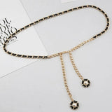 Chain Belt Female Metal Decoration Skirt Thin Waist Chain Accessories Belts