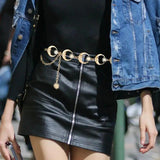 Retro Chain Belts For Women Waistbands Metal Waist Chain Belts Belly Chain