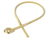 Women's Metal Waist Chain Light Buckle Head Elastic Spring Waist Chain