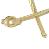 Women's Metal Waist Chain Light Buckle Head Elastic Spring Waist Chain