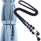 Casual Pearl Belt Thin Chain Waistband Waist Strap
